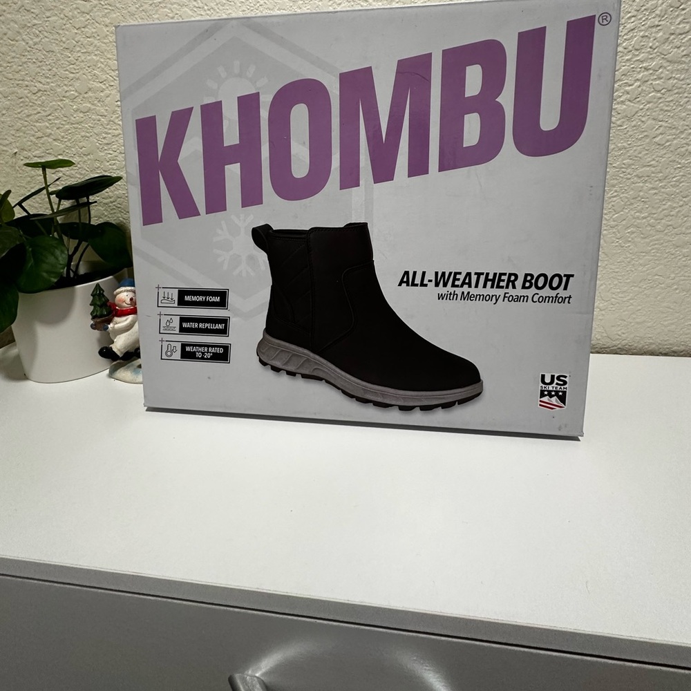 All Weather Boot with memory Foam Comfort